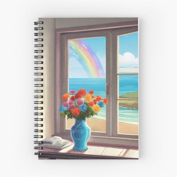 Artikelvorschau, Blumenvase am Fenster entworfen und verkauft von Barbara Burgess.