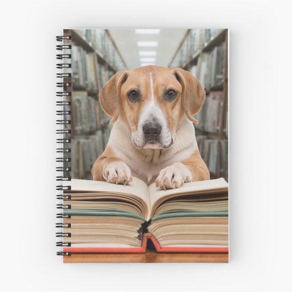 Item preview, The dog is reading a book designed and sold by m-y-A-I-A-R-T-.