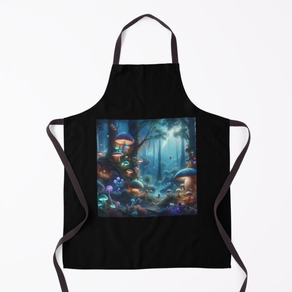 Item preview, Enchanted Mushroom Forest designed and sold by BestArtByArvind.