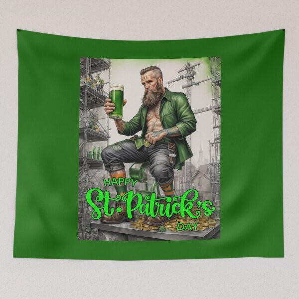 Item preview, Happy Saint Patricks Day; Scaffolder; designed and sold by StickerApe.