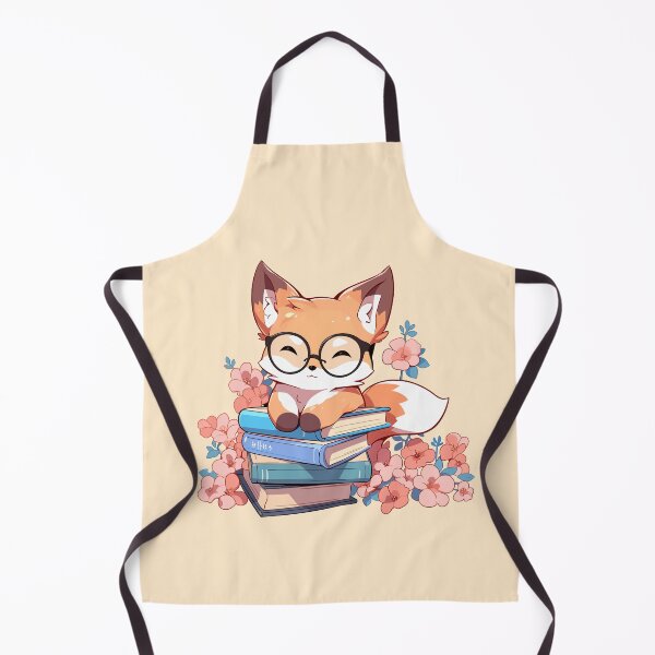 Item preview, Happy Book Lover Fox designed and sold by SweetClicks123.