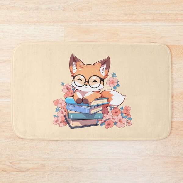 Item preview, Happy Book Lover Fox designed and sold by SweetClicks123.