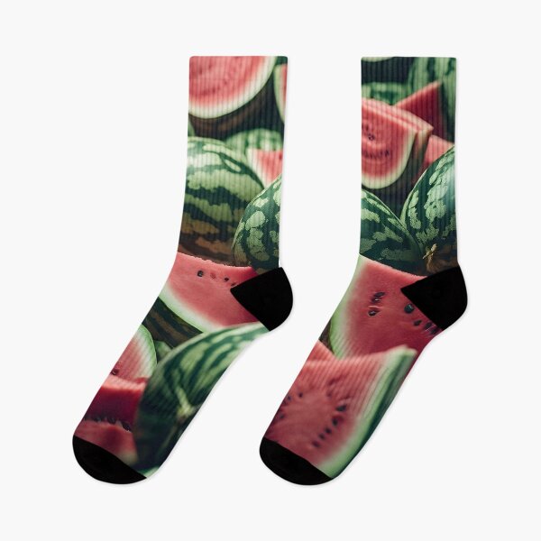Aperçu de l'œuvre Sweet And Refreshing Watermelon Pattern créée et vendue par TheArtOfPat.