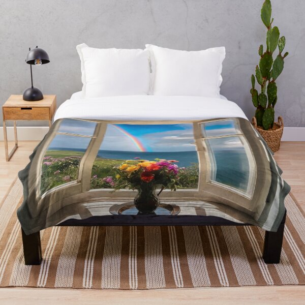 Item preview, Vase of flowers by window designed and sold by Barbara Burgess.