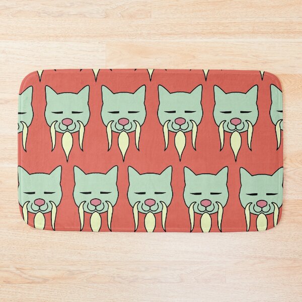 Item preview, the miaw teacher, funny cat pattern designed and sold by azet-art.