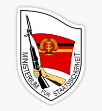 Stasi Ministry State Security - GDR DDR East Germany Sticker