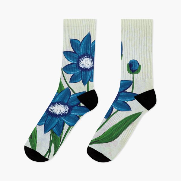 Item preview,  blue flowers designed and sold by LiudmylaMaika.