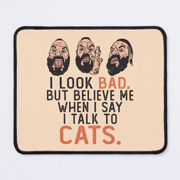 Item preview, I Talk to Cats - Cat Lover designed and sold by LazyCaat.