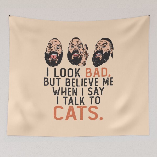 Item preview, I Talk to Cats - Cat Lover designed and sold by LazyCaat.