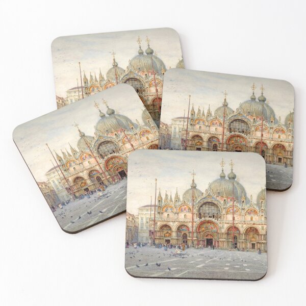 Item preview, Helen Allingham. St. Mark's Basilica in Venice designed and sold by likiska.
