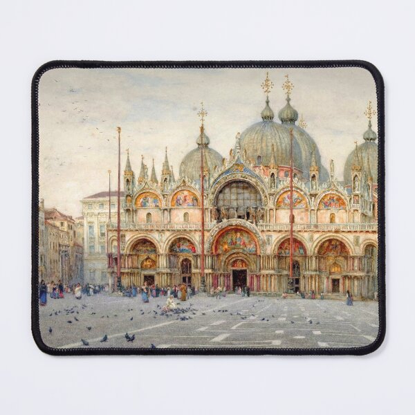 Item preview, Helen Allingham. St. Mark's Basilica in Venice designed and sold by likiska.