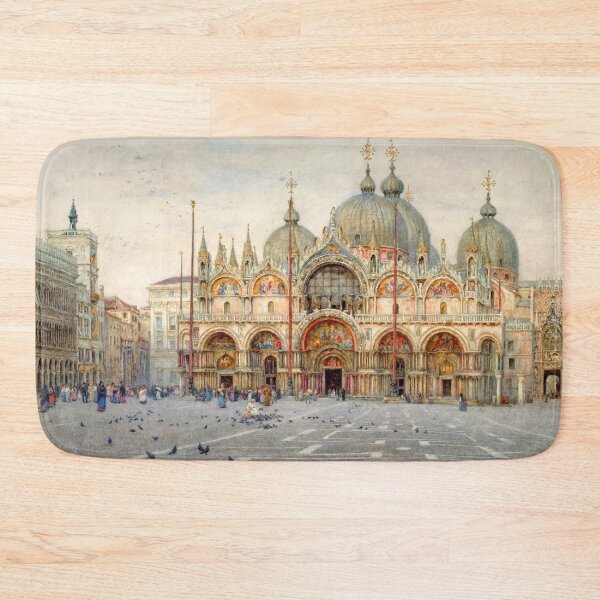 Item preview, Helen Allingham. St. Mark's Basilica in Venice designed and sold by likiska.