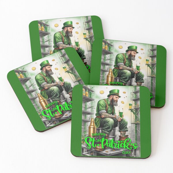 Item preview, Happy Saint Patricks Day; Scaffolder; designed and sold by StickerApe.