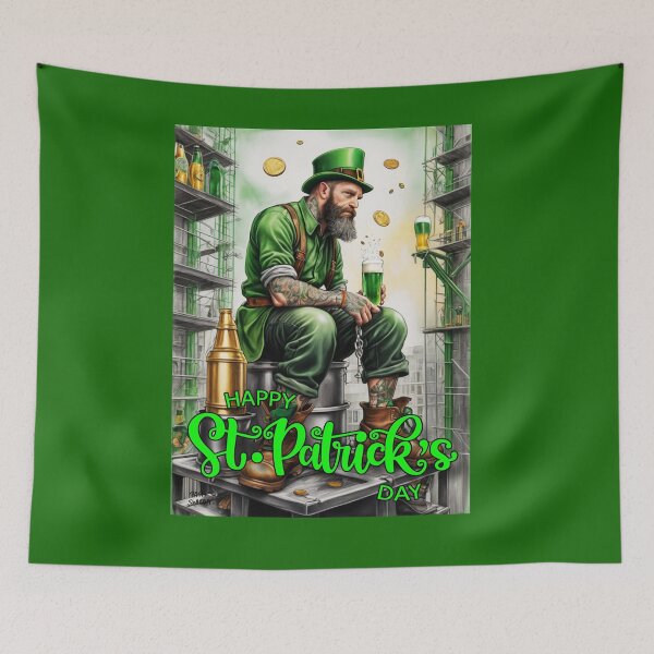 Item preview, Happy Saint Patricks Day; Scaffolder; designed and sold by StickerApe.