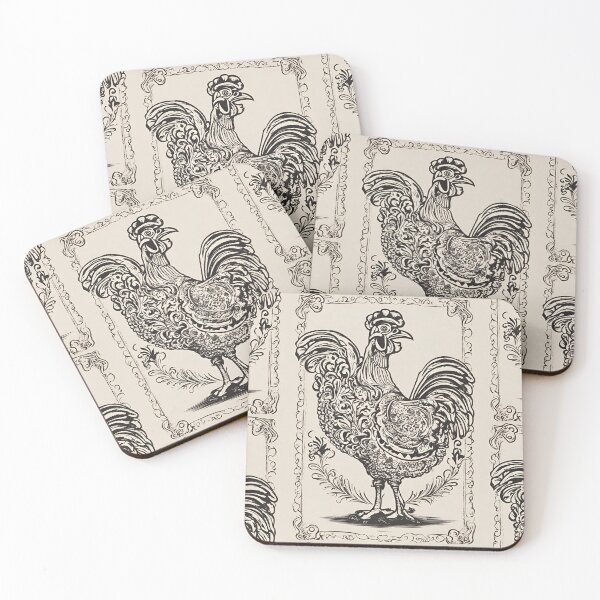 Item preview, Galo de Barcelos Rooster Tea Towel Portugal Design #10 designed and sold by Kayley  |  QuintaDaColherArtes.