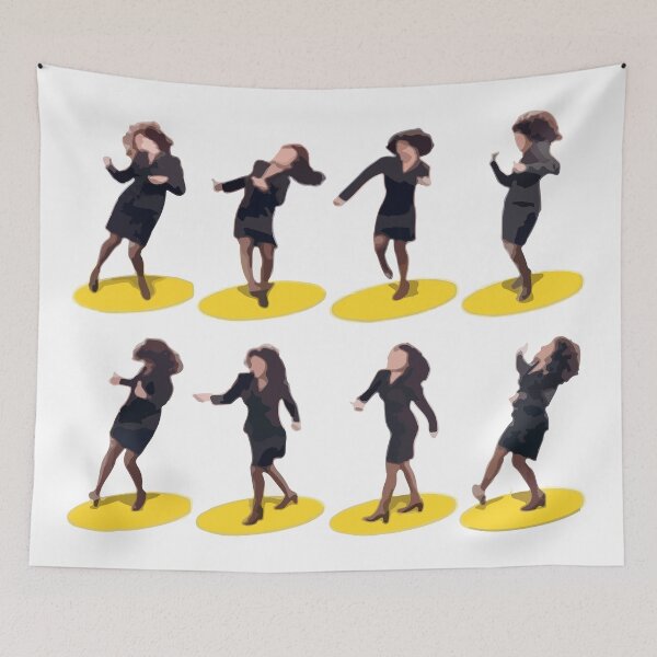 Item preview, Elaine Dancing The Little Kicks Choreography designed and sold by Retr0Tshirts.
