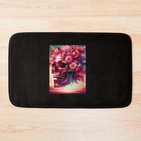 Item preview,   Pink Skull With Floral And Butterfly Expression Volume 2 designed and sold by mymagicstoreus.