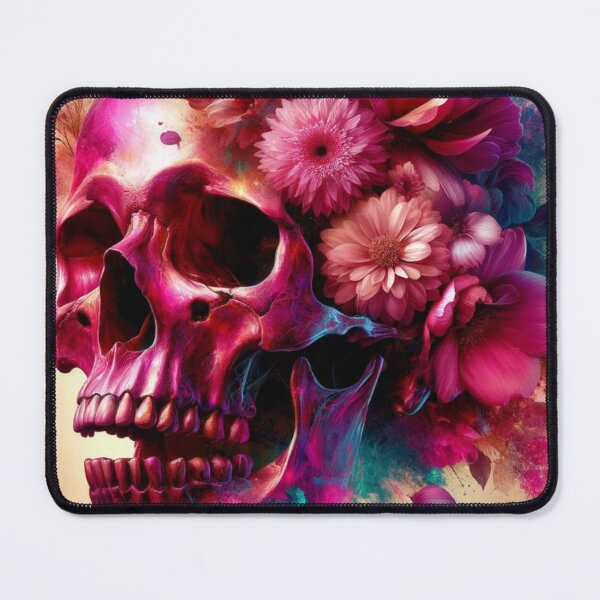 Item preview,   Pink Skull With Floral And Butterfly Expression Volume 2 designed and sold by mymagicstoreus.