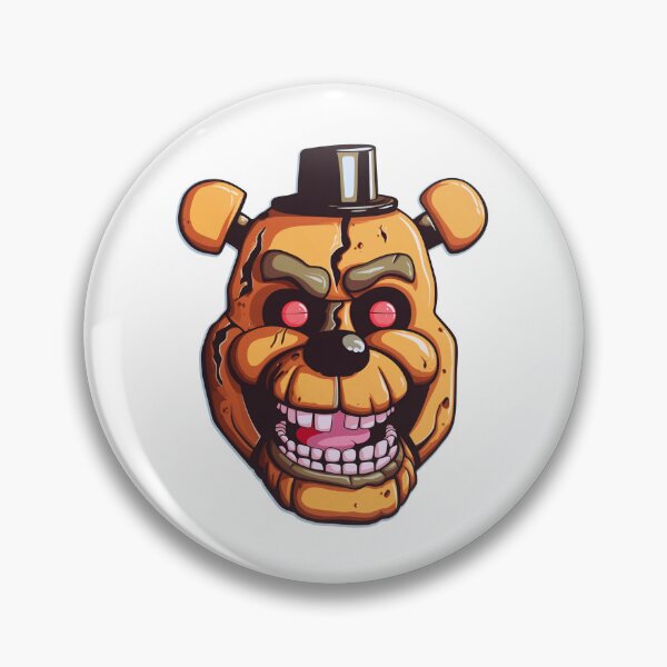 Item preview, Freddy Fazbear Face Sticker designed and sold by SmashTeen.