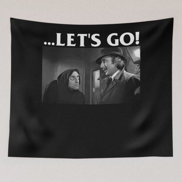 Item preview, ...Let's Go Funny Movie Quote designed and sold by bettoartberu.
