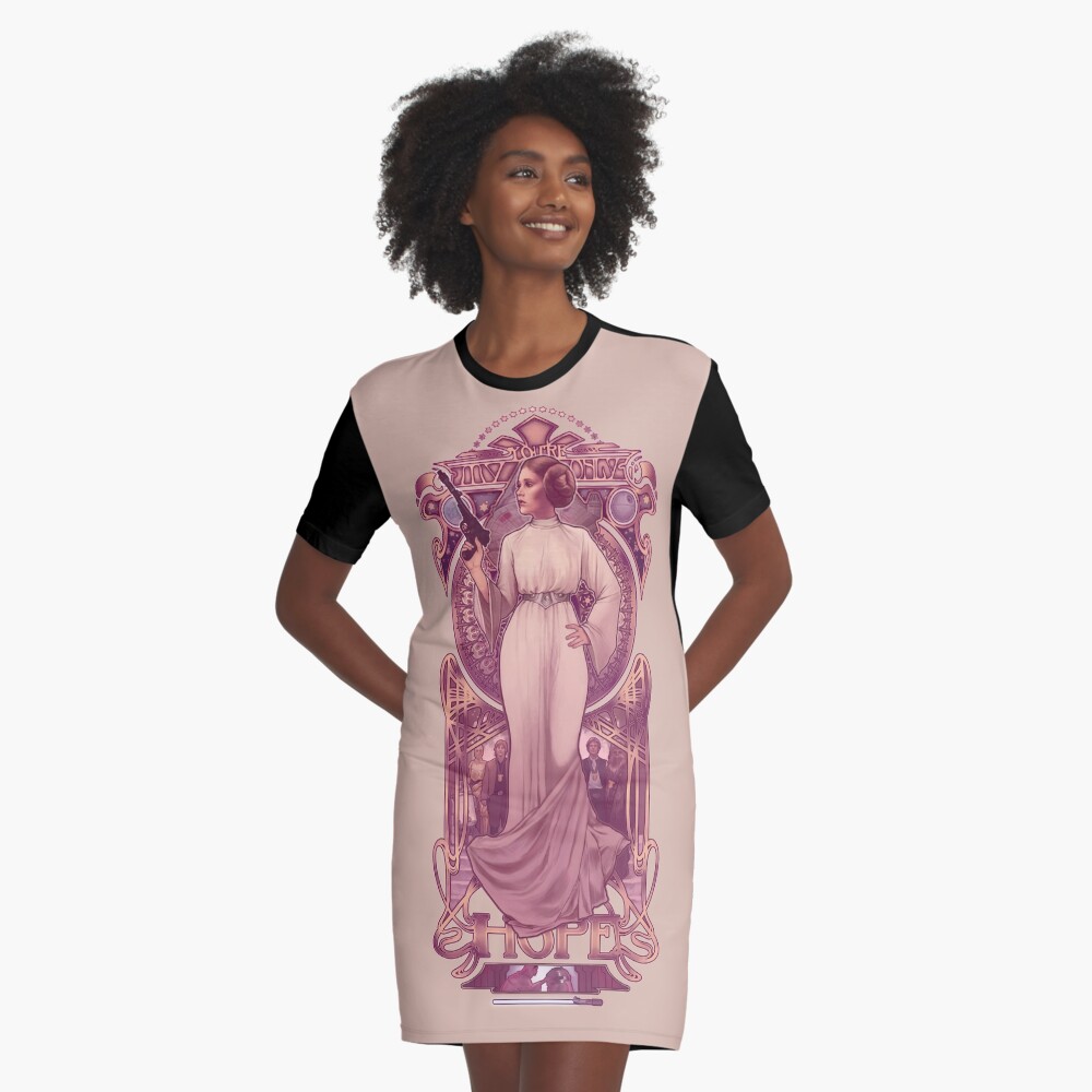 Hope Graphic T-Shirt Dress