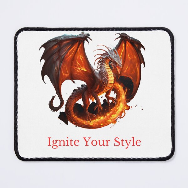 Item preview, DragonFlare Wings Spread Flaming Tail designed and sold by Islandboy71.