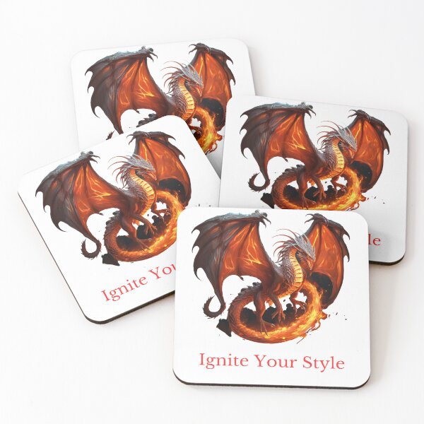 Item preview, DragonFlare Wings Spread Flaming Tail designed and sold by Islandboy71.