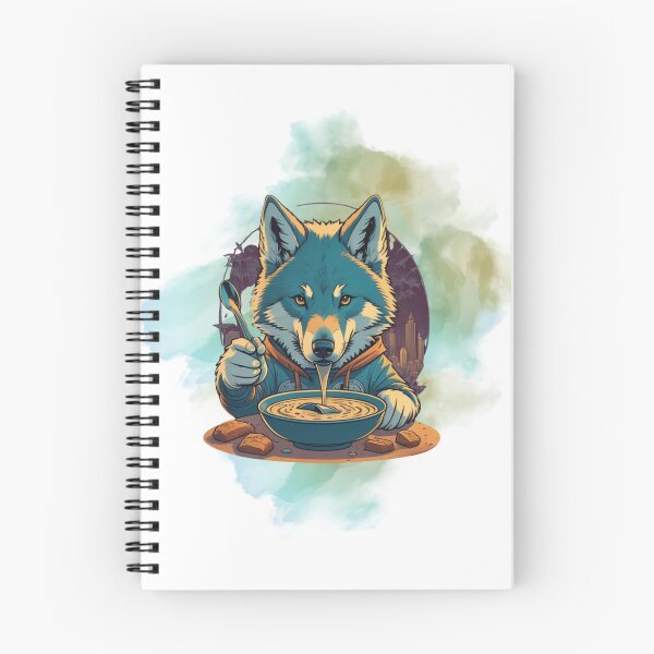 Item preview, "Soup-Loving Wolf: Join the Feast! ?? designed and sold by Lahate.