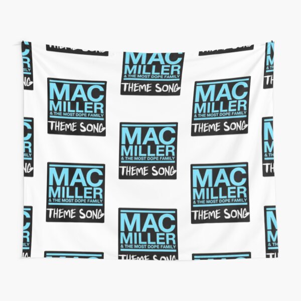 Mac miller faces tapestry hot sale