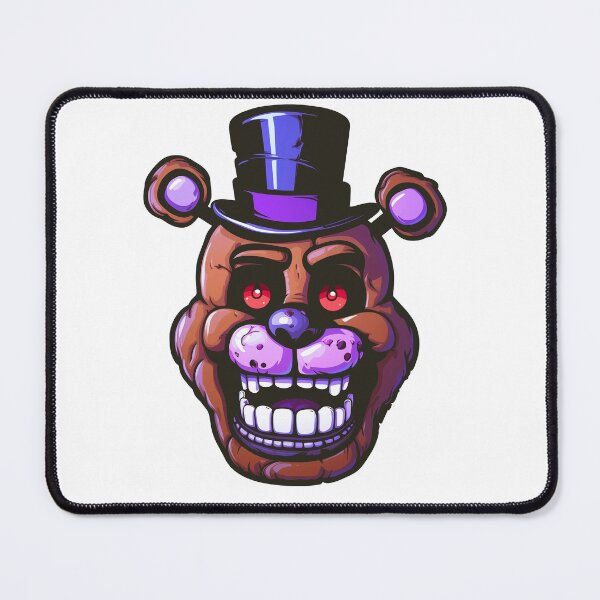 Item preview, Freddy Fazbear Face with Hat Sticker designed and sold by SmashTeen.