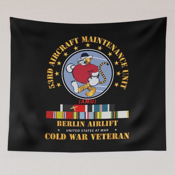 Item preview, Army - 53rd AMU - Berlin Airlift  w  COLD EXP OCCP Airplane SVC designed and sold by Military Insignia Products.