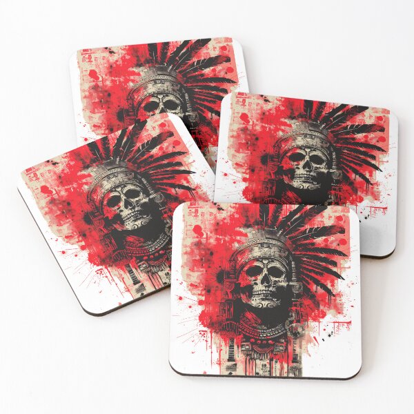 Item preview, Aztec priest designed and sold by HappyCloudart.