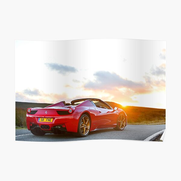 AB914 CAR POSTER FERRARI SPORT CAR 7 Photo Picture Poster Print Art A0 to A4 