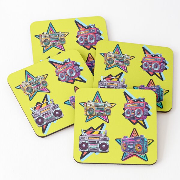 Item preview, Retro Beats Cassette Players 80s 90s Music designed and sold by chocolatefund.