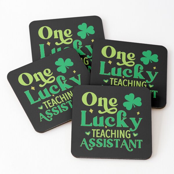 Item preview, One Lucky Teaching Assistant, St. Patrick's  Day T-shirt  for Teaching Assistants designed and sold by TaraGbear.