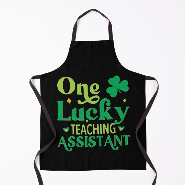 Item preview, One Lucky Teaching Assistant, St. Patrick's  Day T-shirt  for Teaching Assistants designed and sold by TaraGbear.