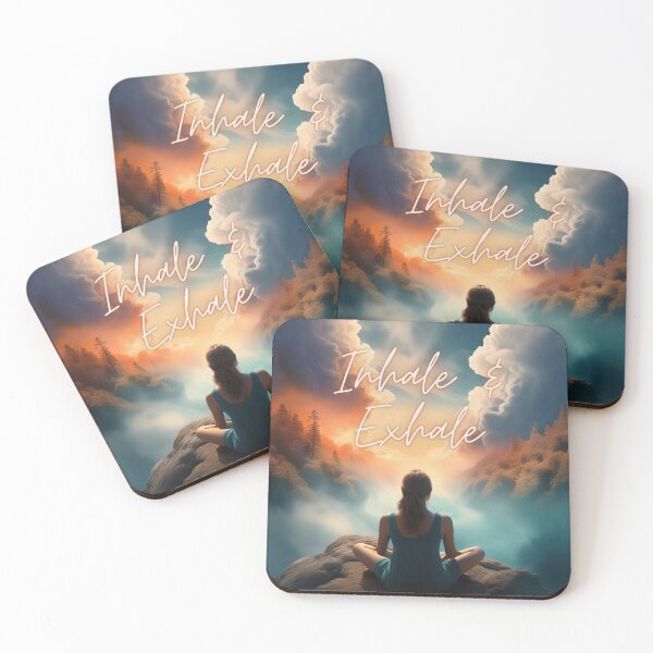 Item preview, Inhale & exhale (Red) designed and sold by BAMM-Designs.
