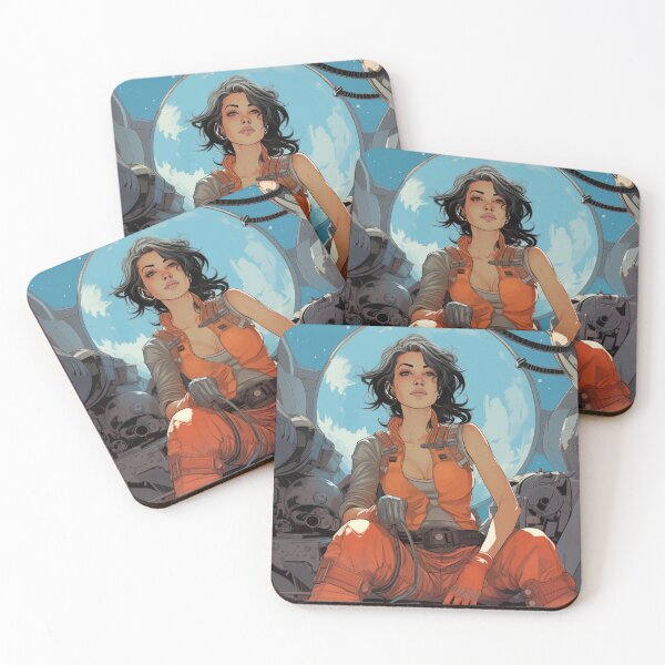 Item preview, Space Mechanic Girl  designed and sold by jbaruzzini.