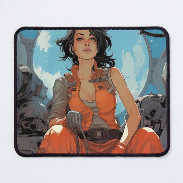 Item preview, Space Mechanic Girl designed and sold by jbaruzzini.