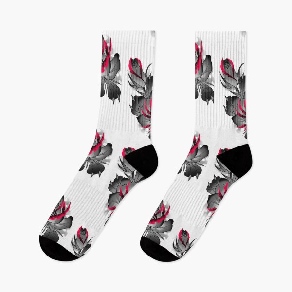 Item preview, Pink and black roses designed and sold by CJOrazi.