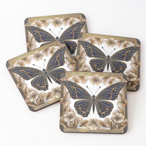 Item preview, Butterfly Art Deco Style designed and sold by Lynn Bolt.