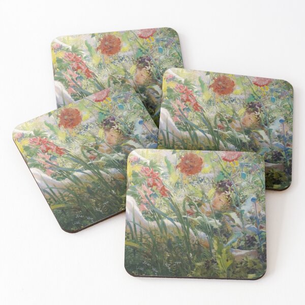 Item preview, Antoine Rochegrosse. The Knight of the Flowers (detail) designed and sold by likiska.