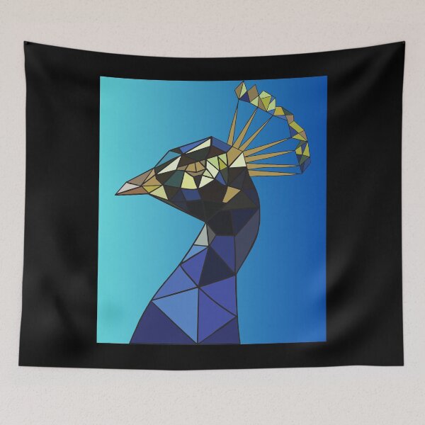 Item preview, Mosaic peacock ,australian artist 2 designed and sold by VibeTwist.
