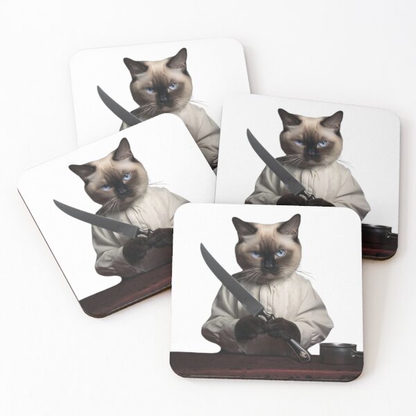 Item preview,  Siamese cat chef designed and sold by seunghu.
