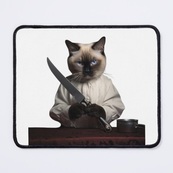 Item preview, Siamese cat chef designed and sold by seunghu.