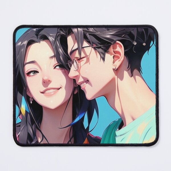 Item preview, Happy Anime Couple designed and sold by slapsoilkiddo.