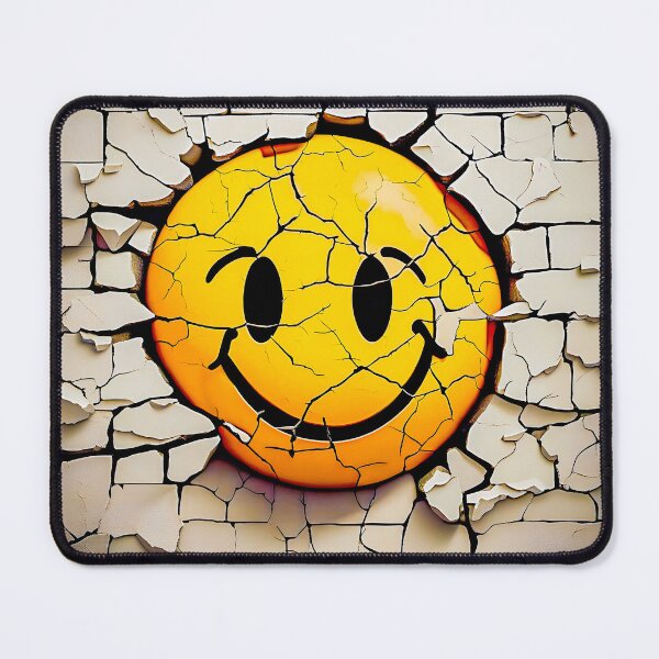 Item preview, Smiley - Broken Wall designed and sold by Zenvo.