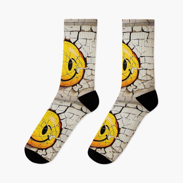 Item preview, Smiley - Broken Wall designed and sold by Zenvo.