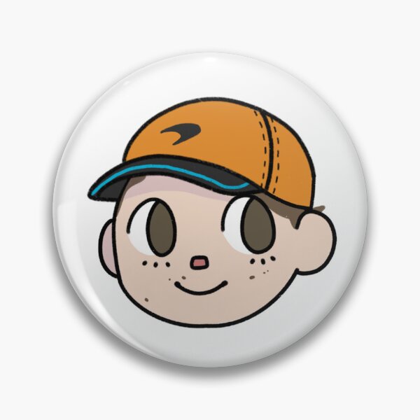 Item preview, Oscar Piastri Chibi designed and sold by plutosdoodles.