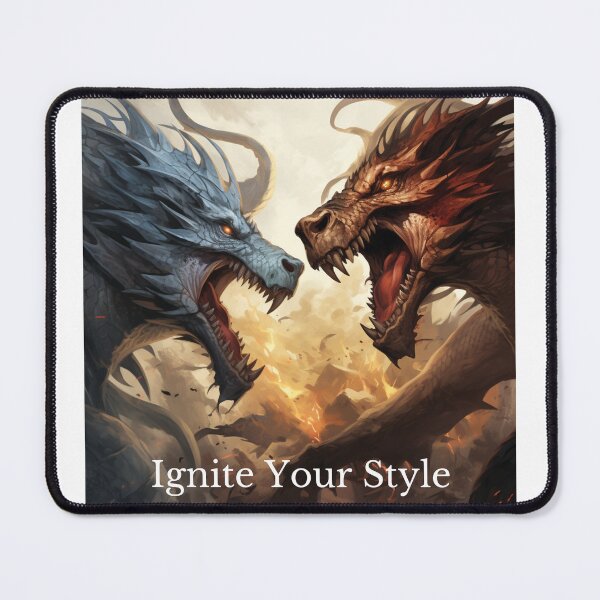 Item preview, DragonFlare two dragon heads dueling designed and sold by Islandboy71.